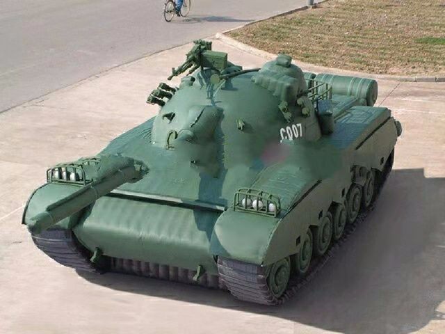 大田军用充气坦克车